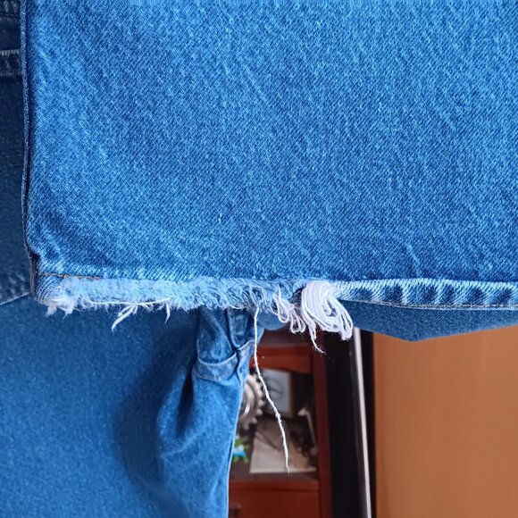 Vintage Mens Levi's Jeans 517 38x29 1990's Bootcut Raw Denim Fade Jeans USA - Picture 8 of 11